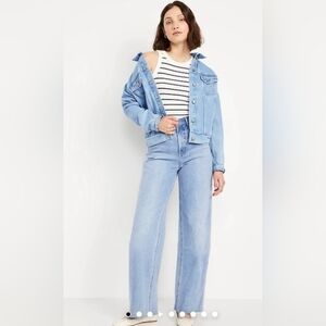 Old Navy Extra High Rise Baggy Wide Leg. Sz 20. New With Tag